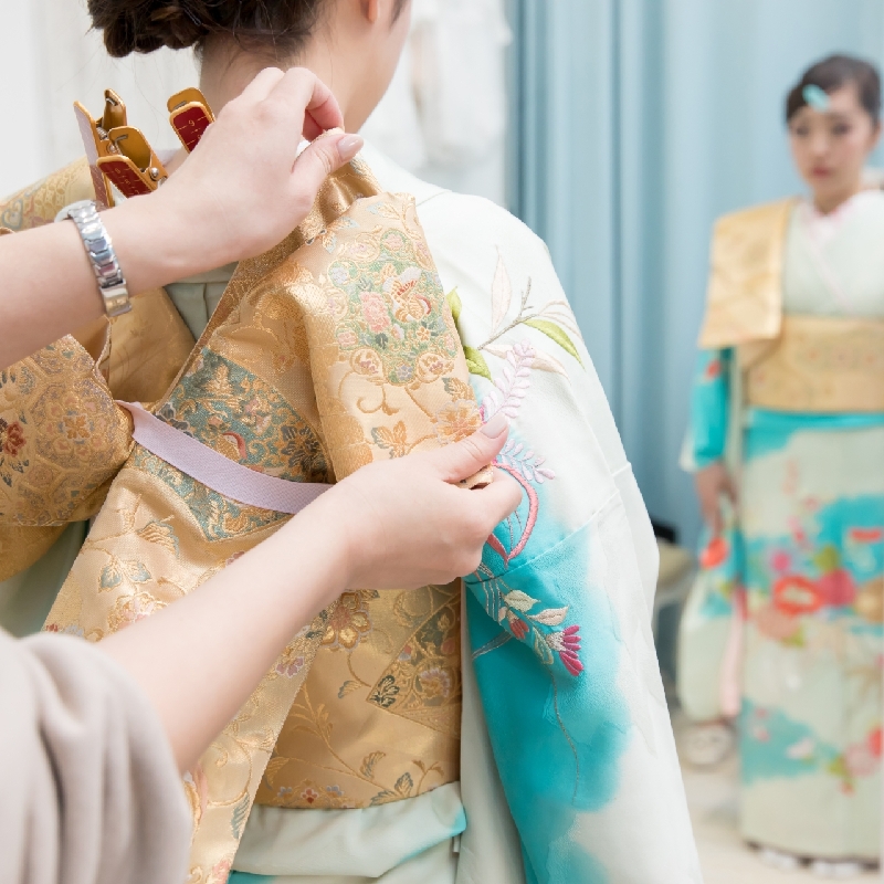 着物の着付け・ヘアメイクについて